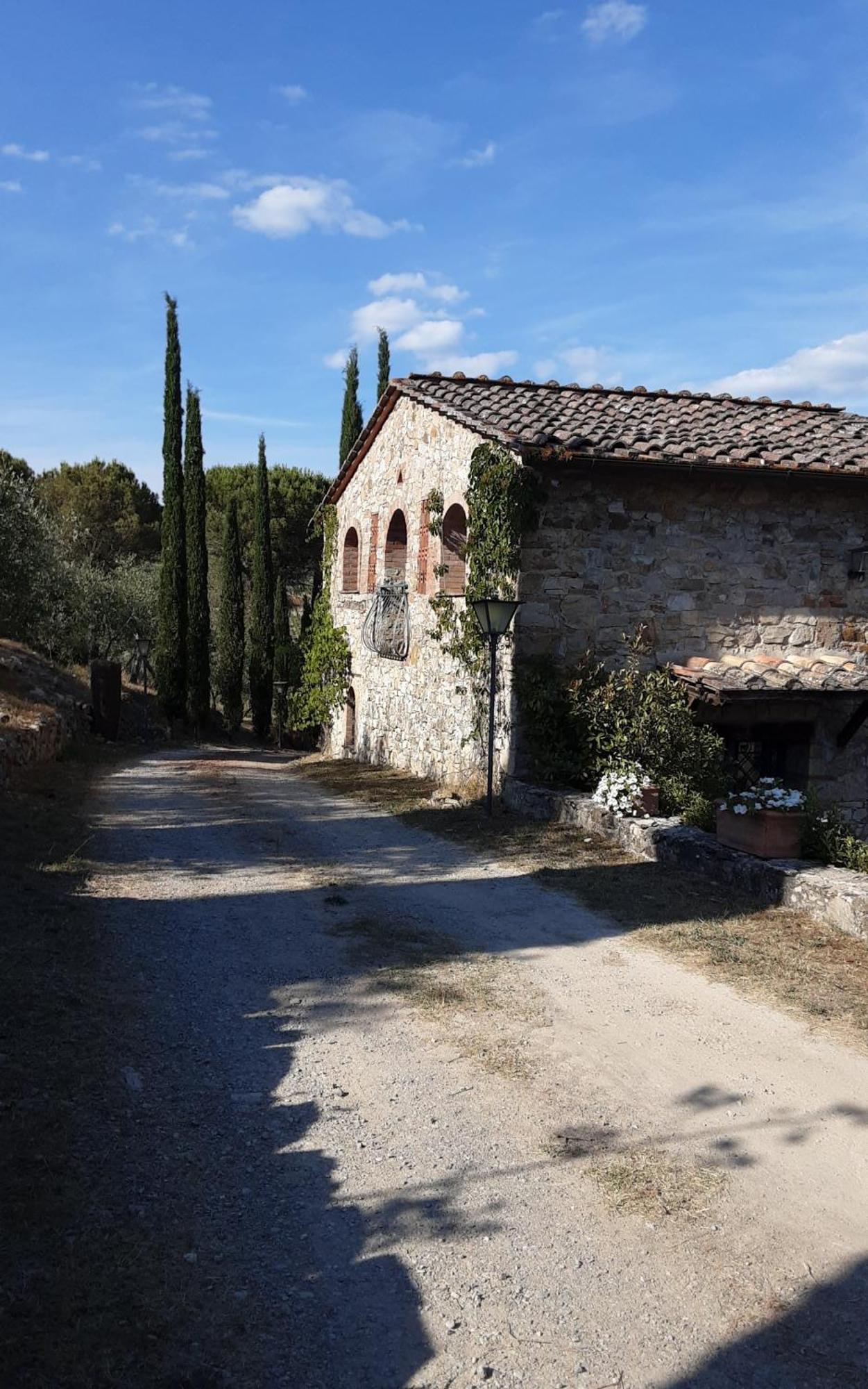 הוילה San Sano Celle Di Lecchi Nel Chianti מראה חיצוני תמונה